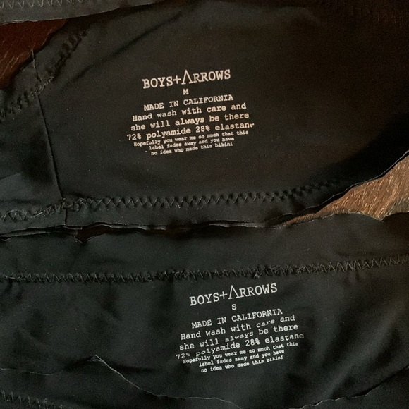 BOYS + ARROWS black bikini - Picture 13 of 16